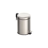 Lixeira Inox Pedal Brasil 5 Litros Com Balde Tramontina