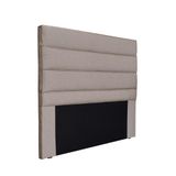 Cabeceira Cama Box Queen 160 Cm Arles Linho Areia S04 - D&#39;rossi