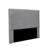 Cabeceira Cama Box Queen 160 Cm Arizona Linho Cinza S04 - D&#39;rossi