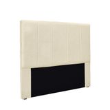 Cabeceira Cama Box Queen 160 Cm Arizona Linho S04 - D&#39;rossi Cor Perola