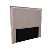 Cabeceira Cama Box Queen 160 Cm Garden Linho Areia S04 - D&#39;rossi