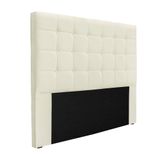 Cabeceira Cama Box Queen 160 Cm Verona Linho Natural S04 - D&#39;rossi