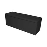 Calçadeira Recamier Baú Queen 1,60m Roma Corano - Pallazio Cor Preto