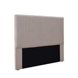 Cabeceira Cama Box Queen 160 Cm Arizona Linho Areia S04 - D&#39;rossi