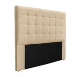 Cabeceira Cama Box Queen 160 Cm Verona Linho Dourado S04 - D&#39;rossi