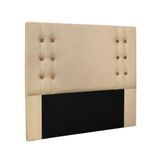 Cabeceira Cama Box Queen 160 Cm Genova Linho Dourado S04 - D&#39;rossi