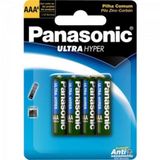 Pilha Aaa Palito 1,5v R03ual/4b400 Panasonic