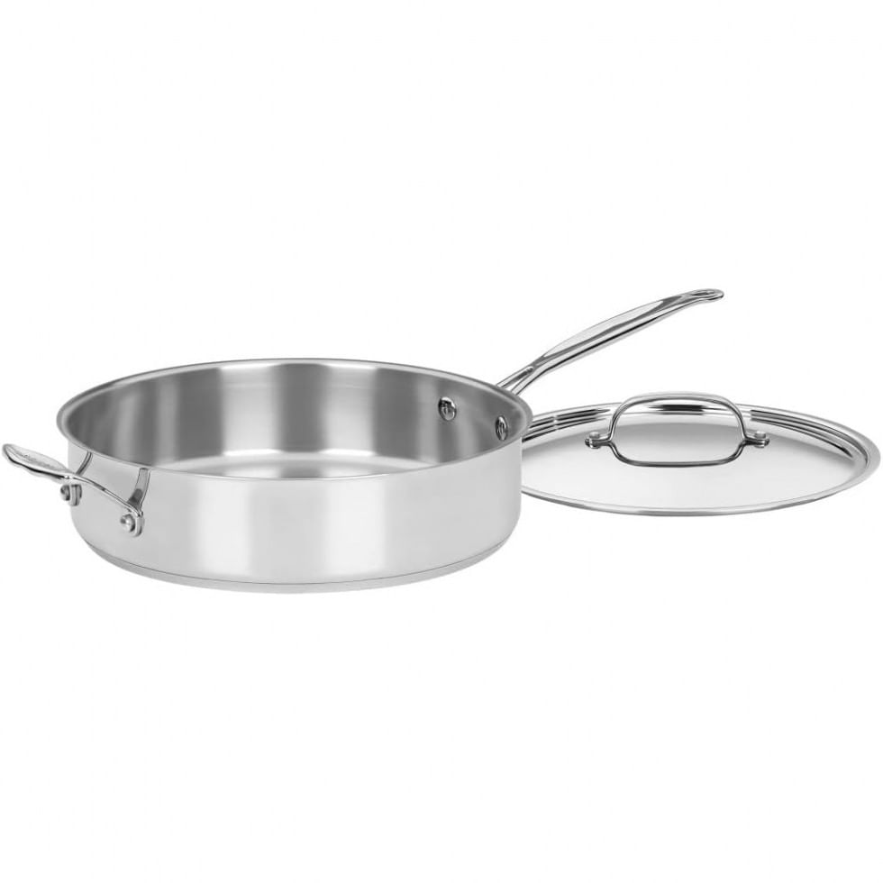 Panela Com Tampa 5,5 Litros Em Aco Inoxidavel, Cuisinart 733 30h