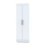 Armário Multiuso Lavanderia 02 Portas Aline Branco - Pallazio