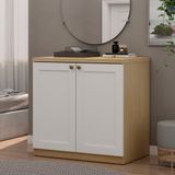 Comoda Infinity 2 Portas Savana Frente Provencal Branco