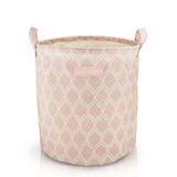 Cesto Para Roupa Suja/ Brinquedos Tecido (m) - Linha Loft Pink