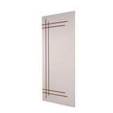 Folha De Porta Prime Frisada F05 - 210x60