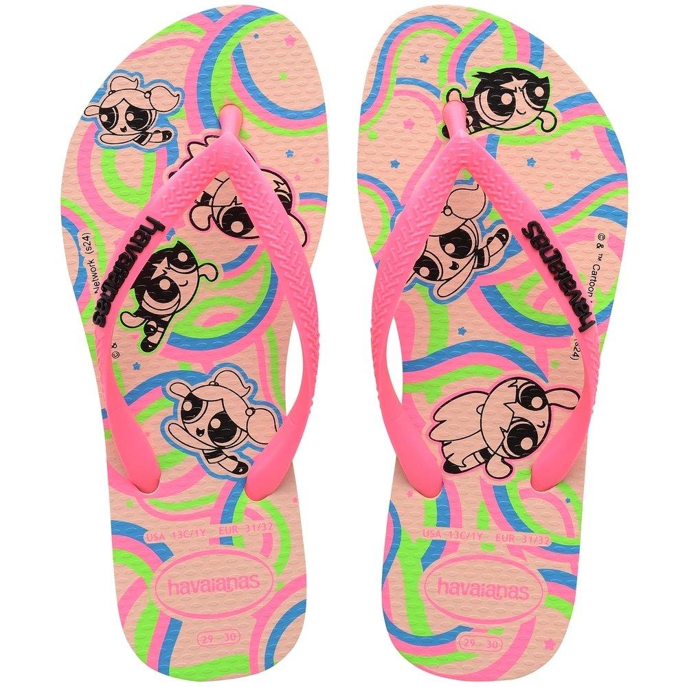 Havaianas Kids Slim Powerpuff Rosa Ballet