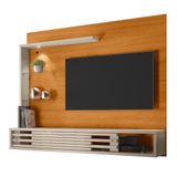 Painel Home Suspenso Frizz Select Cinamomo/off White Para Tv Até 50 - Madetec