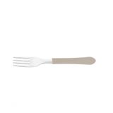 Kit 6 Garfo De Mesa Tramontina Leme Inox Cinza