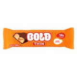 Barra De Proteína Bold Thin Sabor Avelã Branco 12g De Proteína Com 40g