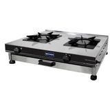 Fogão Industrial De Mesa Metvisa 2 Bocas Fgim2b