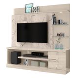 Estante Home Theater Alan Calacata/off White Para Tv Até 55 - Madetec