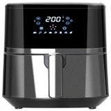 Fritadeira Eletrica Airfryer 4.7l Com Painel Digital E Temporizador, 1500w, 110v, Homcom, Preto