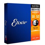 Encordoamento 010 Elixir Light Heavy Nanoweb para Guitarra