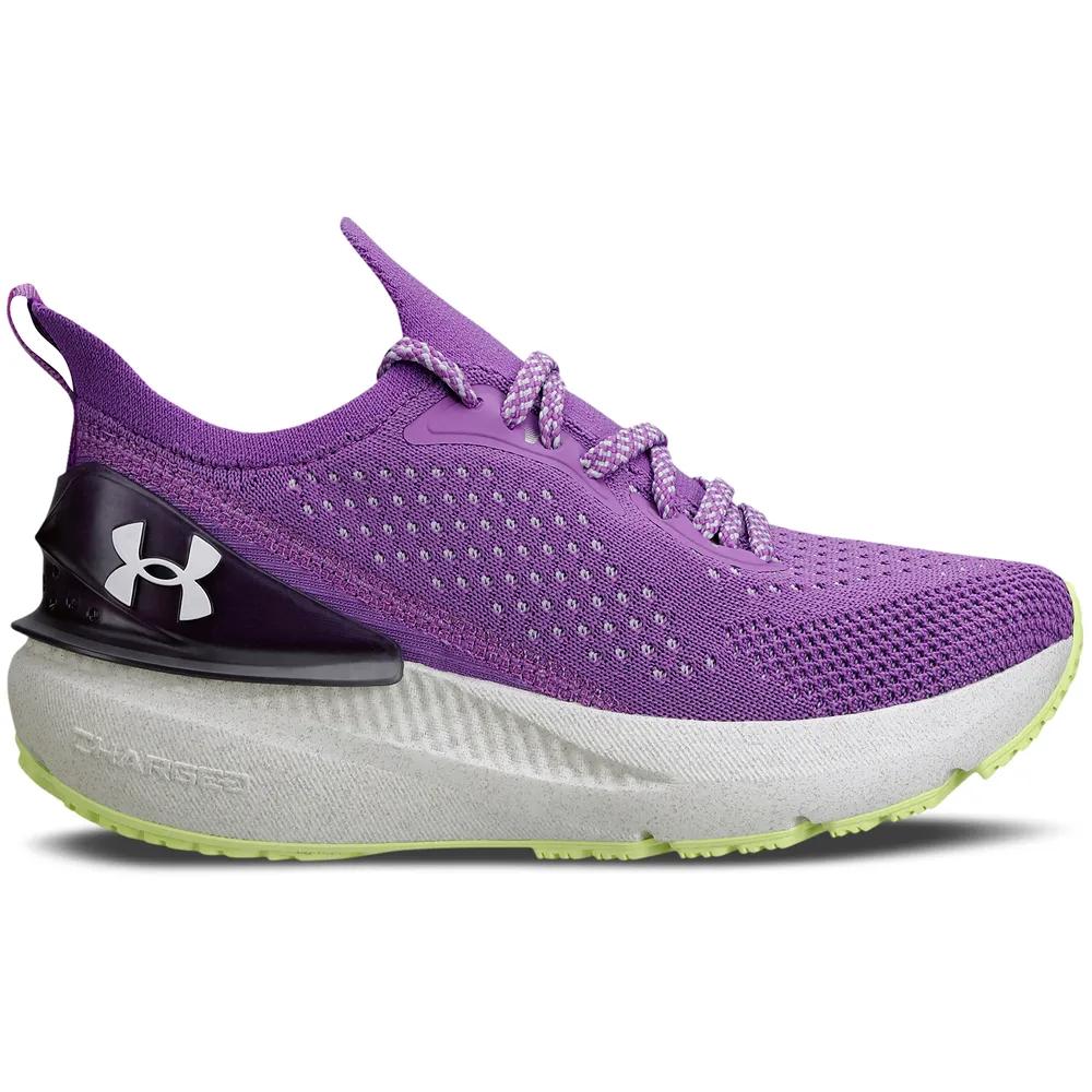 Tenis Under Armour Charged Quicker Violeta/limao/branco 039