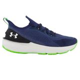 Tenis Under Armour Charged Quicker Petroleo/verde Fluor/branco 039