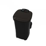 Tanquinho Mueller 4 Kg Superpop Lavagem Por Turbilhonamento Preto 110v