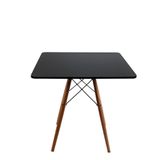 Mesa De Jantar Quadrada 80x80 Cm Eiffel Pés Palito Maravilha