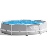 Piscina Estruturada 4.485l Com Armação De Metal Prism Intex