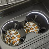 Últimas Montanhas-russas De Carros Bling Pvc Pvc Travel Auto Cup Holder Insert Coaster Anti Slip Crystal Vehicle Interior Accessories Cup Ma