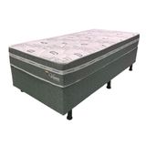 Cama Box Solteiro Topazio Viena Molas Ensacadas 88x188x64cm