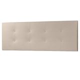 Cabeceira Painel Queen 1,60m Berlim Corano Bege