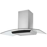 Coifa De Parede Suggar Esmeralda Touch Vidro Inox 90cm 220v Tp3092thix