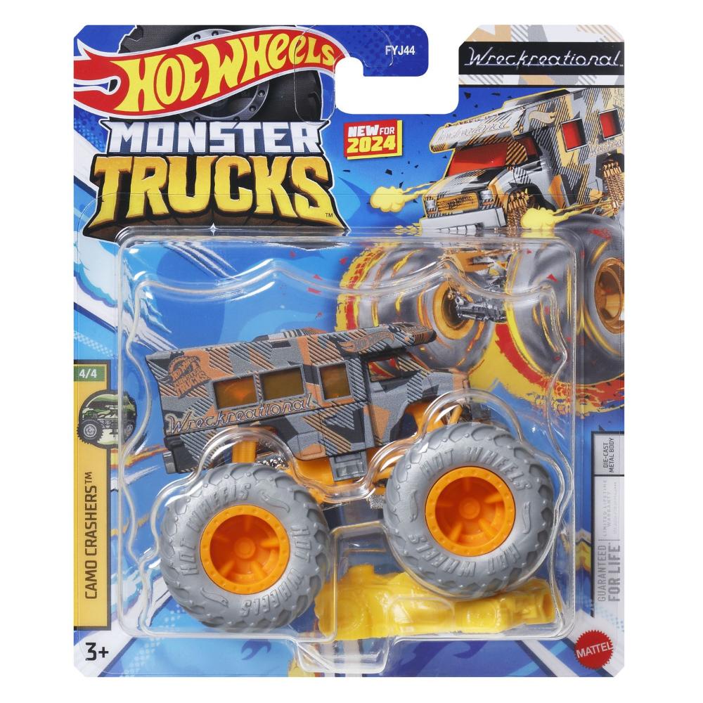 Hot Wheels Monster Truck Camo Crashers - Mattel