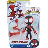 Mini Figura Miles Morales Spider Amazing Friends - 10 Cm - Hasbro Hasbro