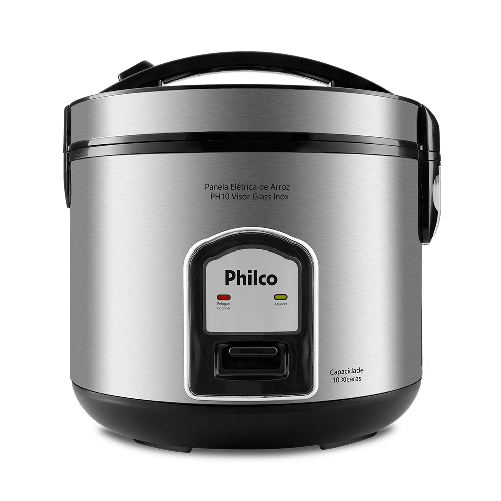 Panela De Arroz Philco 10 Xícaras Ph10p Inox 220v