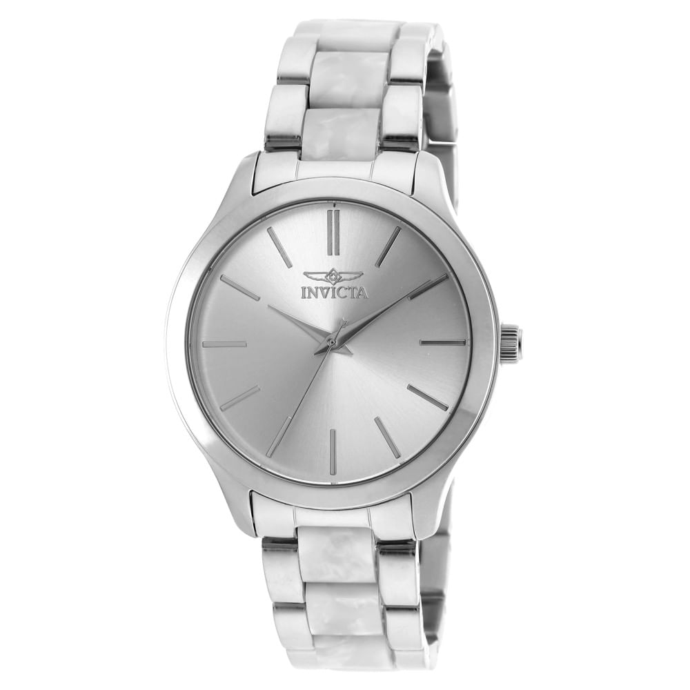 Relógio Feminino De Quartzo Angel, Invicta 20499, Prata