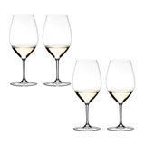 4 Taças De Vinho Magnum Friendly 995ml Riedel