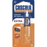 Cola Contato Cascola Extra Blister Sem Toluol 30g - Embalagem Com 24 Unidades