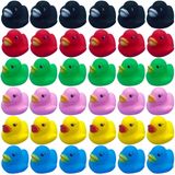 Brinquedo De Banho Rubber Ducks Austok Para Crianças, 50 Unidades