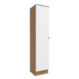 Paneleiro Celeste Kappesberg 100% Mdf 1 Porta Nogueira/branco 50cm