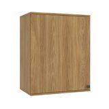 Armário Aéreo Celeste Kappesberg 100% Mdf 1 Porta Nogueira 60cm