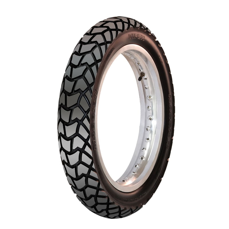 Pneu Moto Maggion Aro 17 Viper 120/90-17 64s Tt - Traseiro