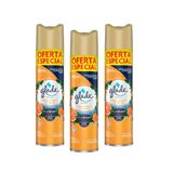 Odorizador De Ambiente Glade Brisa Cítrica De Verão Kit 3