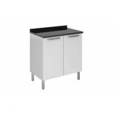 Balcão Alto Cozinhas Itatiaia Tarsila - 2 Portas - Branco