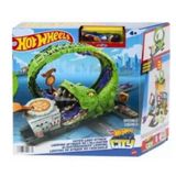 Pista City Nemesis Crocodilo Ataque Pizza Hkx39 Hot Wheels Mattel