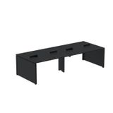 Mesa De Plataforma Dupla Para 4 Pessoas Corporativa 140x140/4p Preto