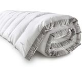 Pillow Top King 233 Fios Sublime - Artelassê Branco/cinza