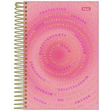 Agenda 2025 Diária Esp 176fls Blush Rosa Pink Foroni