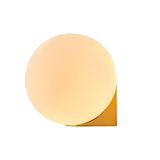 Arandela Soleil Dourado 1xg9 - Bella Iluminação